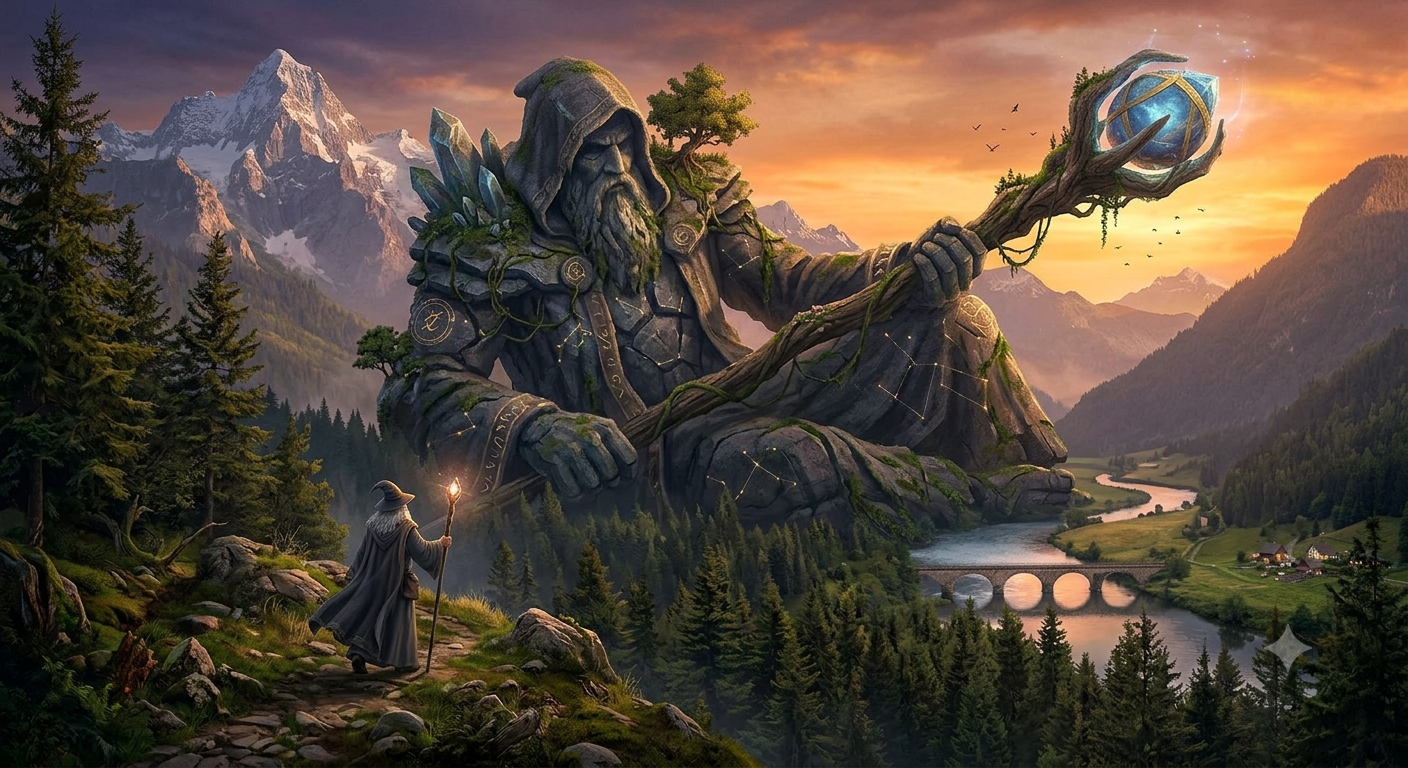 Statue of Wizard